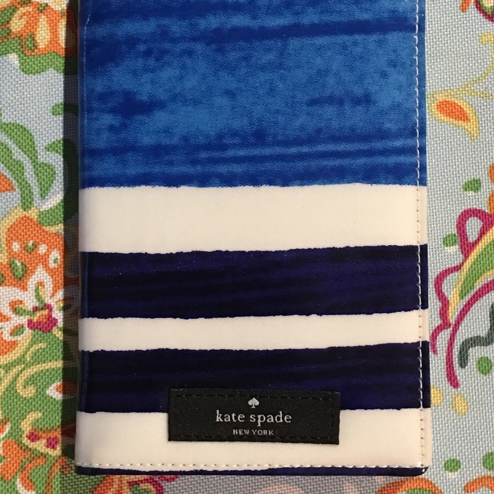Kate Spade Capri Stripe Passport Holder NWT!